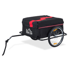 HOMCOM Fahrradanhänger Lastenanhänger faltbar große Transportbox