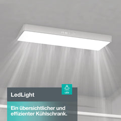 Gorenje N 619EAW4 Kühl-Gefrier-Kombination / LED Display / 186 cm / 300 l / NoFrostPLus / Gemüsefach mit Feuchteregler / FastFreeze / weiß