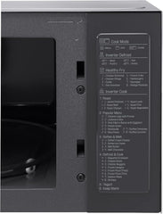 LG MS2595CIS Mikrowelle mit Smart Inverter Technologie, 25 Liter Kapazität, 1000 W, Automatikprogramme, einstellbare Leistungsstufen und EasyClean-Funktion, Silber