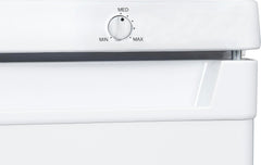 Exquisit Gefrierschrank GS80-040E weiss | Standgerät | 91 l Volumen | Weiß | Gefrieren | Türanschlag wechselbar | Gefrierschubladen