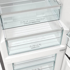 Gorenje N 619EAW4 Kühl-Gefrier-Kombination / LED Display / 186 cm / 300 l / NoFrostPLus / Gemüsefach mit Feuchteregler / FastFreeze / weiß