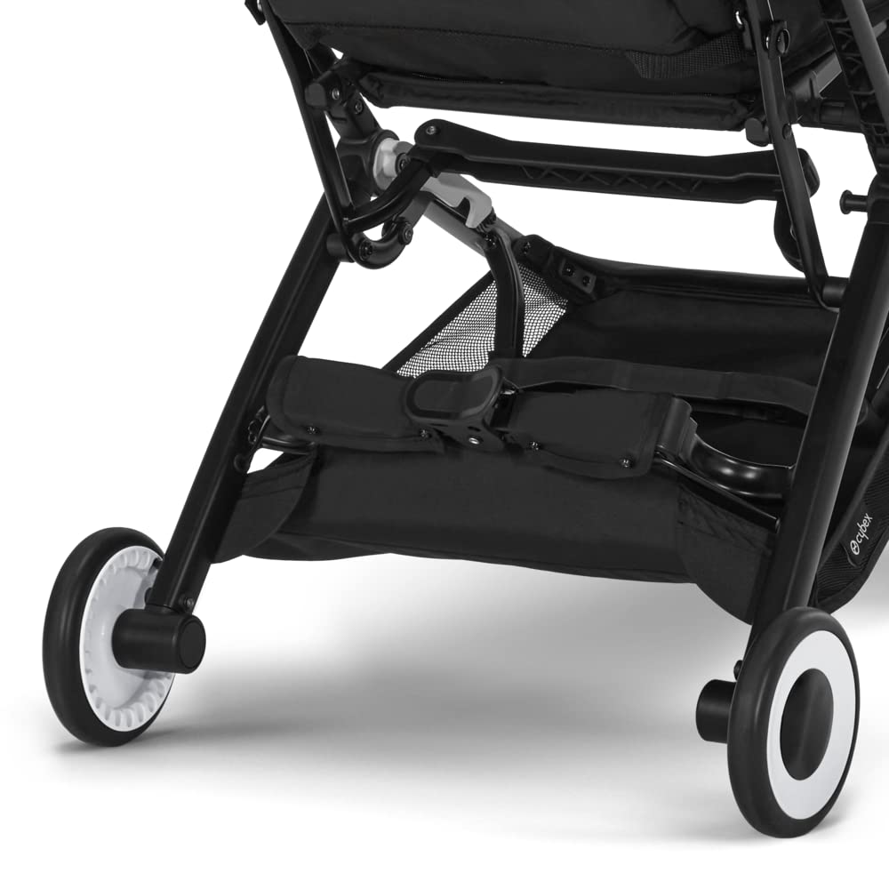 CYBEX Gold Kinderwagen Libelle mit One-Pull Harness, Von ca. 6 Monaten bis ca. 4 Jahre (max. 22 kg), Ultraleicht (nur 6 kg), Almond Beige (Beige mit taupefarbenem Rahmen)