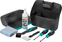 Gardena Original Garage für Mhroboter: Garage für Rasenmher, optimaler Sonnen- und Regenschutz für Rasenroboter und Ladestation (15020-20)
