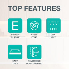 Gorenje R 4142 PW Kühlschrank/ Höhe 143,4 cm/ 242 L / LED Beleuchtung, Weiß