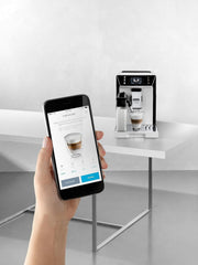 De'Longhi Eletta Evo ECAM 46.860.B Kaffeevollautomat mit LatteCrema Milchsystem, Cappuccino und Espresso auf Knopfdruck, LCD Display und Sensor-Touch-Tasten, schwarz