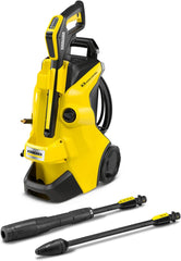Kärcher Hochdruckreiniger K 4 Power Control Flex Home, Druck: max. 130 bar, Fördermenge: 420 l/h, Fläche: 30 m²/h, Wasserfilter, Gewicht: 11,5 kg, Hochdruckpistole, Dreckfräser, Strahlrohr, Home Kit