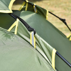 Outsunny Campingzelt 4-Jahreszeiten Quick-Up Überdachung Outdoor