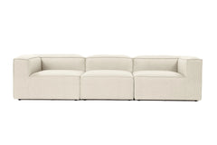 Fora 3 3er Sofa - Ecru