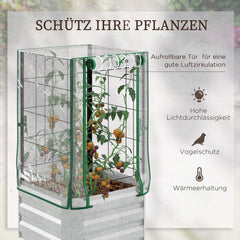 HOMCOM Hochbeet Set Pflanzkasten für Garten & Balkon