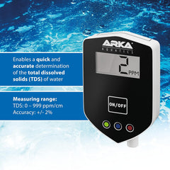ARKA myAQUA 1900 Umkehrosmoseanlage 1900 L/Tag - Wasserfilter & Enthärtungsanlage, entfernt bis zu 99% Salze, Schadstoffe & Bakterien - Für Aquarien & Haushalt