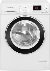 Bomann® Waschmaschine 10kg | max. 1400 U/min | 10 Jahre Motor-Garantie | effizienter, leiser & langlebiger Invertermotor | 15 Programme | Endzeitvorwahl | LED-Display | Washing Machine WA 7110