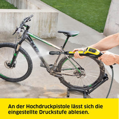 Kärcher Hochdruckreiniger K 4 Power Control Flex Home, Druck: max. 130 bar, Fördermenge: 420 l/h, Fläche: 30 m²/h, Wasserfilter, Gewicht: 11,5 kg, Hochdruckpistole, Dreckfräser, Strahlrohr, Home Kit