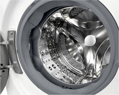 LG F4WV7080, Klasse A, Frontlader-Waschmaschine 8 kg, 1400 U/Min, AI Direct Drive, Wi-Fi, Tiefenreinigung mit Dampf, Große Kapazität, TRIPLE A, Außentür aus Sicherheitsglas, 62 x 60 x 85 cm ꟷ Weiß