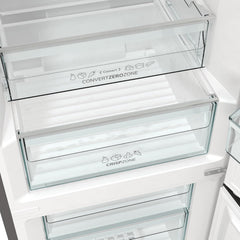 Gorenje N 619EAW4 Kühl-Gefrier-Kombination / LED Display / 186 cm / 300 l / NoFrostPLus / Gemüsefach mit Feuchteregler / FastFreeze / weiß
