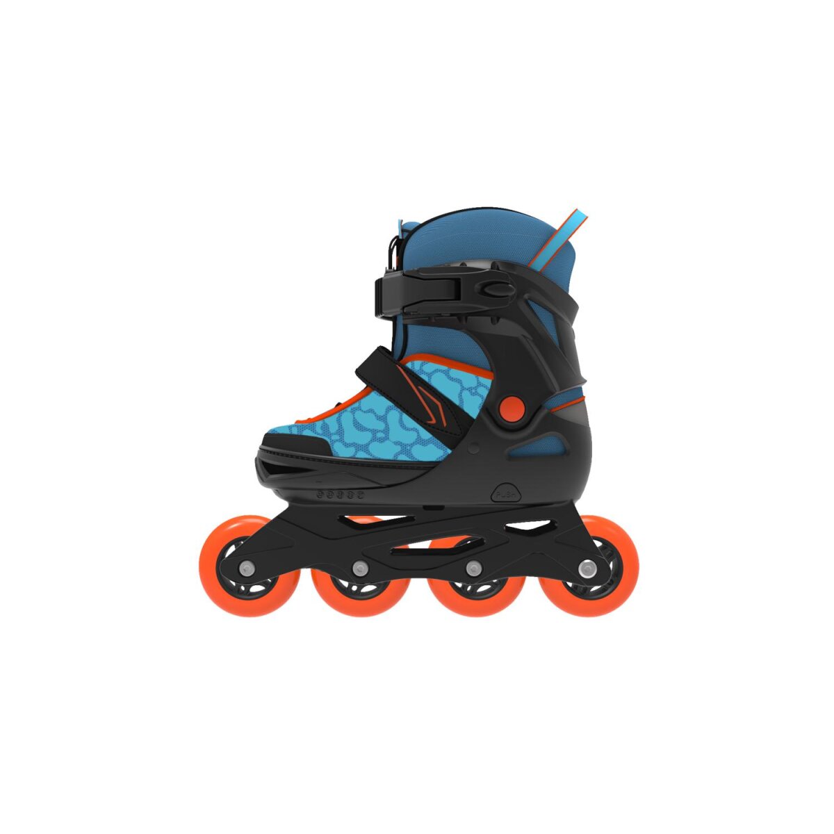 CRIVIT Kinder-Softboot-Inlineskates, mit Anziehhilfe und Tragegriff (Blau, 29-33) - B-Ware gut
