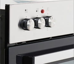 PKM Einauherdset BIC3-IGKIX-2 | Edelstahlblende | Glaskeramikkochfeld 60cm | 3 Backofenfunktionen | Energieeffiziezklasse A