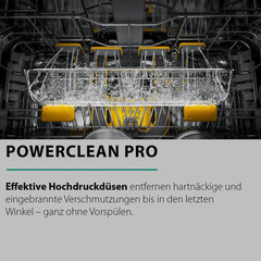 Bauknecht BCIO 3T341 PLET Vollintegrierbarer Geschirrspüler 60 cm /Edelstahl/14 Maßgedecke/10 Standardprogramme und 1 Sensorprogramm/PowerClean/ActiveDry/Besteckschublade/Vollwasserschutz