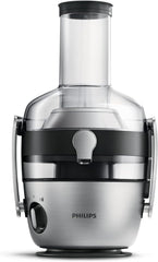 Philips Entsafter – 1100W, 2L, HomeID-Rezepte-App, XXL-Einfüllffnung, QuickClean (HR1921/20), 25 x 43.2 x 29.6 cm, Edelstahl