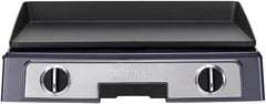 Cuisinart Hot Plate Entertaining Grill & Griddle | XL Elektrischer Plancha Grill, Teppanyaki Grillplatte für zu Hause | Antihaftbeschichtete abnehmbare Platte, 2-Zonen-Temperaturregelung bis zu 260°C