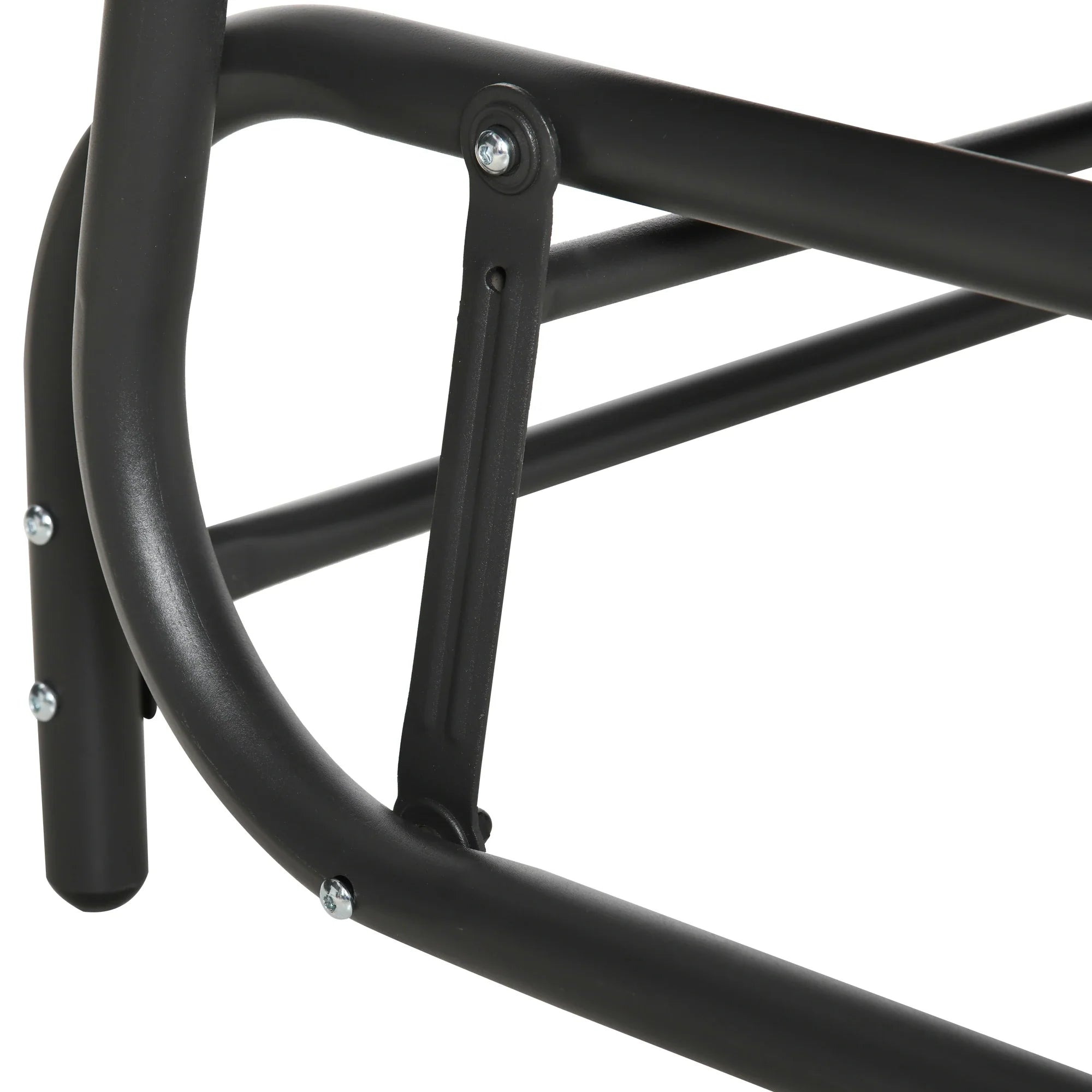 Outsunny Polyrattan Schaukelbank 2-Sitzer Braun