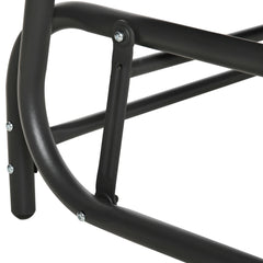 Outsunny Polyrattan Schaukelbank 2-Sitzer Braun
