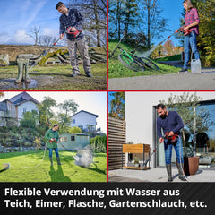 Einhell Akku-Druckreinigerpistole HYPRESSO 18/24-1 Power X-Change (18 V, 24 bar, Mobile Reinigung und Bewsserung, 240 L/h, inkl. Zubehr, ohne Akku & Ladegert)