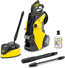 Kärcher Hochdruckreiniger K 7 Premium Power Home, Druck: 180 bar, Durchfluss: 600 l/h, Flächenleistung: 60 m²/h, Leistung: 3.000 W, Schlauchtrommel, mit Pistole, Dreckfräser, Strahlrohr