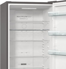 Gorenje N 619EAW4 Kühl-Gefrier-Kombination / LED Display / 186 cm / 300 l / NoFrostPLus / Gemüsefach mit Feuchteregler / FastFreeze / weiß