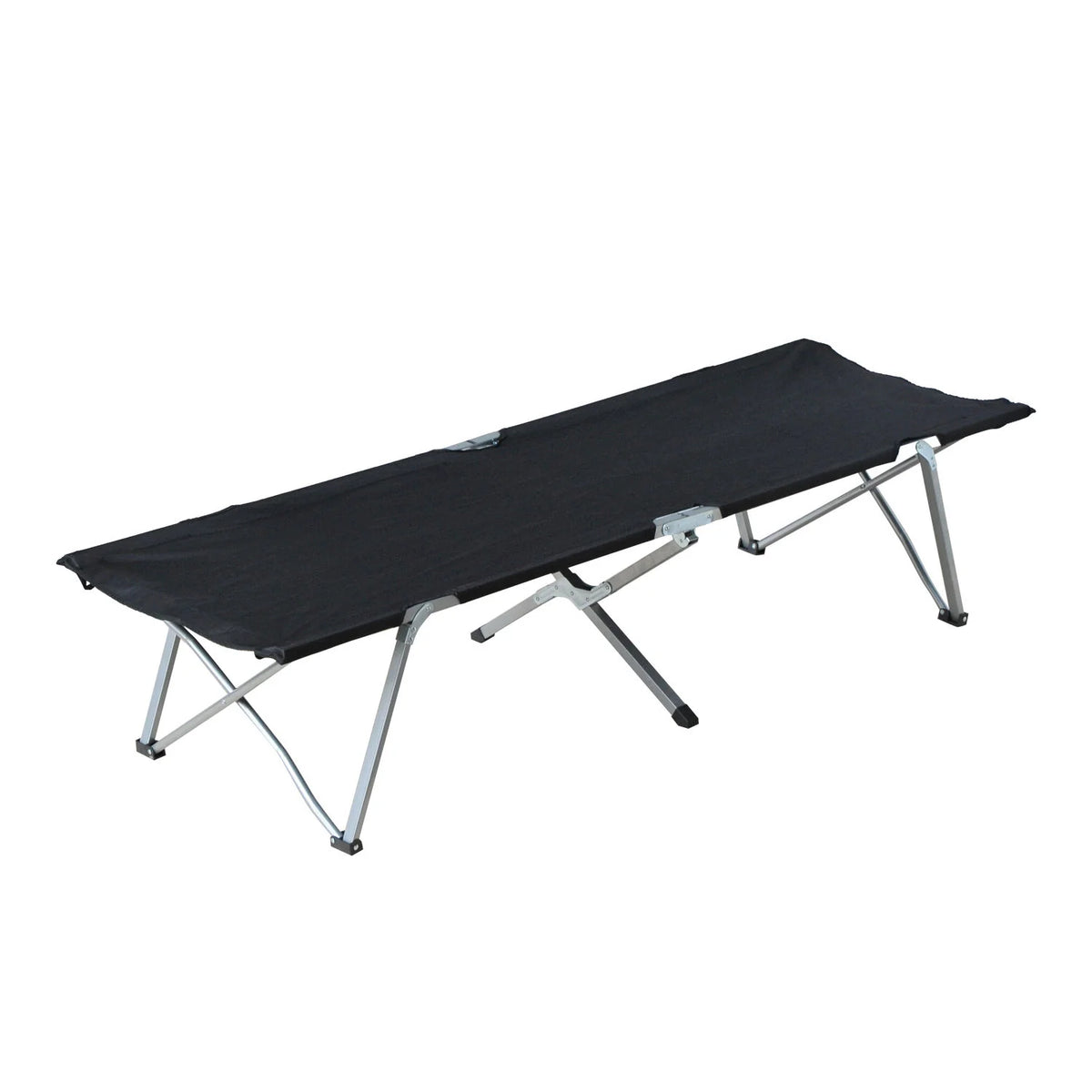 Outsunny Feldbett Campingliege klappbar mit Tragetasche Outdoor
