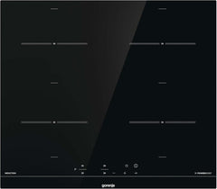 Gorenje GI6401BCE Induktions-Kochfeld / 60 cm/TouchControl/PowerBoost/Timer/ChildLock/Restwärmeanzeige/Schwarz