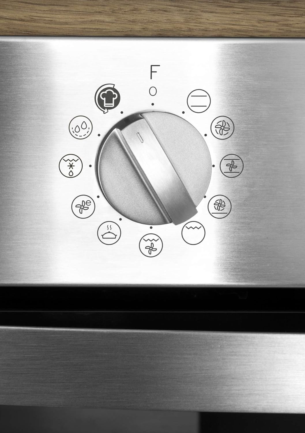 Privileg PBWR6 OH5F IN Einbau-Backofen/ Energieffizienzklasse A/ 71 L/ Hydrolyse-Reinigungsfunktion/ Multifunktions-Umluftbackofen Mit 7 Funktionen/ Edelstahl/ Turn&Go/ Click&Clean