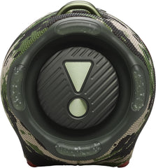 JBL Xtreme 4 Musikbox in Camouflage – Tragbare Bluetooth-Lautsprecher-Box mit tiefem Bass, KI-Sound-Boost und integrierter Powerbank – Wasserfest und staubfest – 24 Laufzeit
