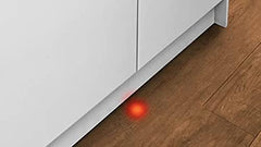 Bosch SRV2HKX41E Serie 2 Geschirrspüler Vollintegriert, 45 cm breit, Besteckkorb, Extra Trocknen auf Knopfdruck, InfoLight rot, AquaStop Schutz gegen Wasserschäden, Mehrfarbig