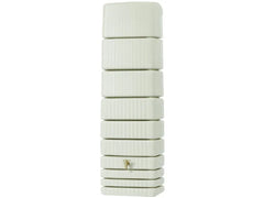 4rain Regentonne »SLIM«, 650 Liter Volumen, inklusive Auslaufhahn und Windsicherung