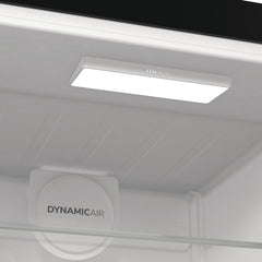 Gorenje R 619 DAXL6 Kühlschrank/AdaptTech/FreshZone/Schnellkühlfunktion/Umluft-Kühlsystem/LED Display / 398l / 185cm / EEK D/Edelstahl